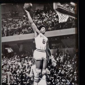 Julius Erving "Dr. J" Picture Framed